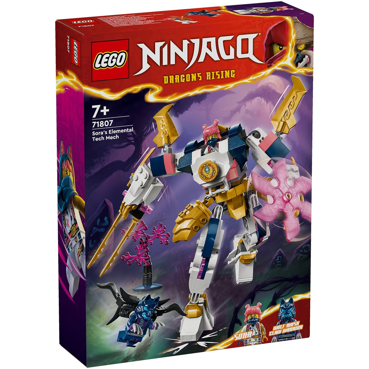 Lego Ninjago 71807 Sora's Elemental Tech Mech – Reidy's Leisure Centre