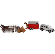 Load image into Gallery viewer, Kids Globe Horse Transport Set with Accessories