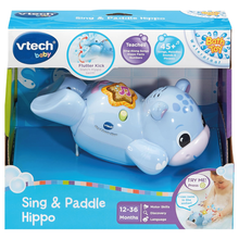 Load image into Gallery viewer, VTech Sing & Paddle Hippo