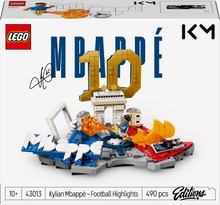 Load image into Gallery viewer, Lego Editions Football Highlights 43013 Kylian Mbappé Set