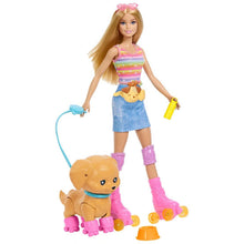 Load image into Gallery viewer, Barbie Pets Skate And Run Pup Playset