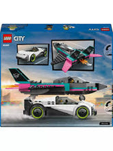 Load image into Gallery viewer, LEGO City 60489 Jet Vs. Car Set