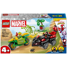 Load image into Gallery viewer, LEGO Marvel 11198 Spidey Spin And Electro Dinosaur Vehicle Chase