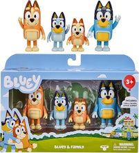Load image into Gallery viewer, Bluey & Family 4 Figure Set