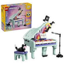 Load image into Gallery viewer, Lego Creator 3 In 1 Music Decor Piano With Cat 31392