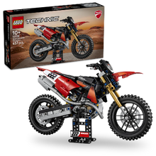 Load image into Gallery viewer, Lego Technic Ducati Desmo450 Mx Factory Motorcycle 42238