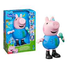 Load image into Gallery viewer, Peppa Pig Joke & Sing George 8-Inch Figure