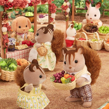 Load image into Gallery viewer, Sylvanian Families Walnut Squirrel Family