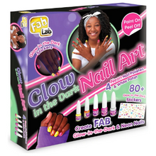 Load image into Gallery viewer, Fab Lab Glow In The Dark Nail Art