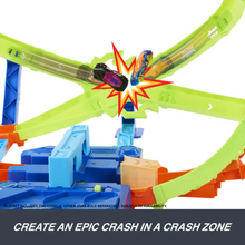 Load image into Gallery viewer, Hot Wheels Stunt Tracks Hypersphere Crash Playset