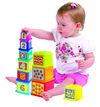 Load image into Gallery viewer, Playgo Stick & Stack Blocks