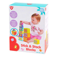 Load image into Gallery viewer, Playgo Stick & Stack Blocks