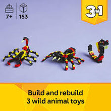 Load image into Gallery viewer, Lego Creator 31159 3 in 1 Animals - Spider Assortment