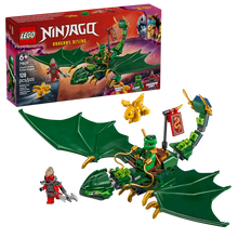 Load image into Gallery viewer, Lego Ninjago 71829 Lloyd’s Green Forest Dragon