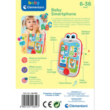 Load image into Gallery viewer, Baby Clementoni Baby Smartphone