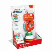 Load image into Gallery viewer, Baby Clementoni Hungry Dino Shake & Play Rattle