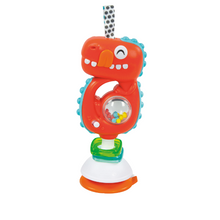 Load image into Gallery viewer, Baby Clementoni Hungry Dino Shake & Play Rattle