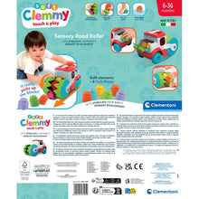 Load image into Gallery viewer, Baby Clementoni Soft Clemmy Sensory Road Roller