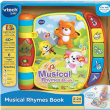 Load image into Gallery viewer, Vtech Musical Rhymes Book