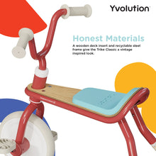 Load image into Gallery viewer, Yvolution Kids Tricycle, Classic Design