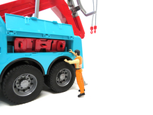 Load image into Gallery viewer, Bruder 03553 Scania Super 560R Recovery & Towing Truck with Light & Sound Module