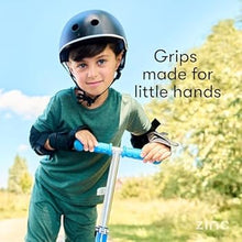 Load image into Gallery viewer, ZINC Three Wheeled Folding T-Motion Scooter SHINE Blue