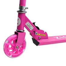 Load image into Gallery viewer, ZINC Two Wheeled Light Up Folding Scooter TWISTER