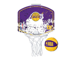 Load image into Gallery viewer, WILSON NBA MINI HOOP LA LAKERS