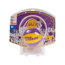 Load image into Gallery viewer, WILSON NBA MINI HOOP LA LAKERS