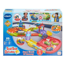 Load image into Gallery viewer, Vtech Toot Toot Drivers Super Circuit RC Raceway