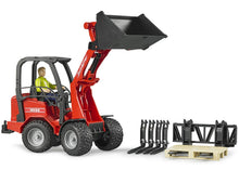 Load image into Gallery viewer, Bruder 02190 Schaffer Compact Loader