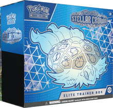 Load image into Gallery viewer, Pokémon Trading Card Game (TCG): Scarlet & Violet Stellar Crown Elite Trainer Box
