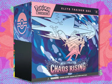 Load image into Gallery viewer, Pokémon Trading Card Game (TCG): Mega Evolution Chaos Rising Elite Trainer Box