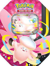 Load image into Gallery viewer, Pokémon Trading Card Game (TCG): Mega Moonlit Tin Assortment