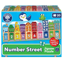 Load image into Gallery viewer, Number Street Jigsaw Puzzle