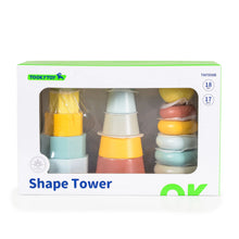 Load image into Gallery viewer, Wooden Shape Tower