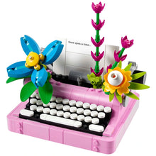 Load image into Gallery viewer, Lego Creator 31169 3in1 Typewriter with Flowers