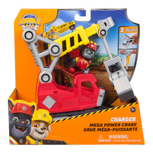 Load image into Gallery viewer, Paw Patrol Rubble Charger Mega Power Crane