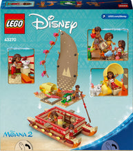 Load image into Gallery viewer, Lego Disney 43270 Moana's Adventure Canoe