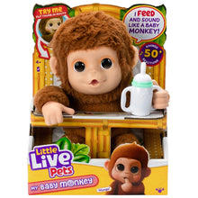 Load image into Gallery viewer, Little Live Pets My Baby Monkey