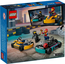 Load image into Gallery viewer, Lego City 60400 Go-Karts and Race Drivers