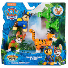 Load image into Gallery viewer, Paw Patrol Jungle Pups Chase, Tracker & Tiger