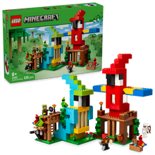 Load image into Gallery viewer, Lego Minecraft 21282 The Parrot Houses