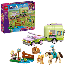 Load image into Gallery viewer, Lego Friends 42695 Horse & Baby Foal Trailer