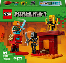 Load image into Gallery viewer, Lego Minecraft 21266 The Nether Lava Battle