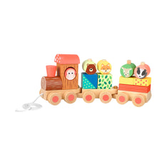 Load image into Gallery viewer, Woodland Animal Puzzle Train
