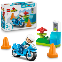 Load image into Gallery viewer, Lego Duplo 10471 Blue Police Motorcycle