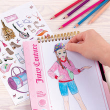Load image into Gallery viewer, Make it Real Fashion Design Sketchbook Juicy Couture