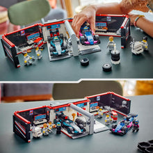 Load image into Gallery viewer, Lego City 60444 F1 Garage & Mercedes-AMG & Alpine Cars