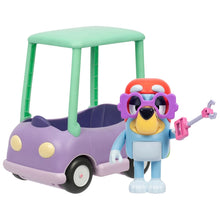 Load image into Gallery viewer, Bluey Chat Mates Grannies Car with Janet